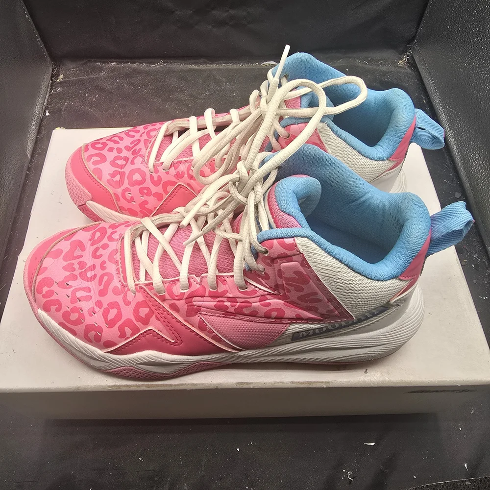 Pink Leopard Print Athletic‎ Shoes